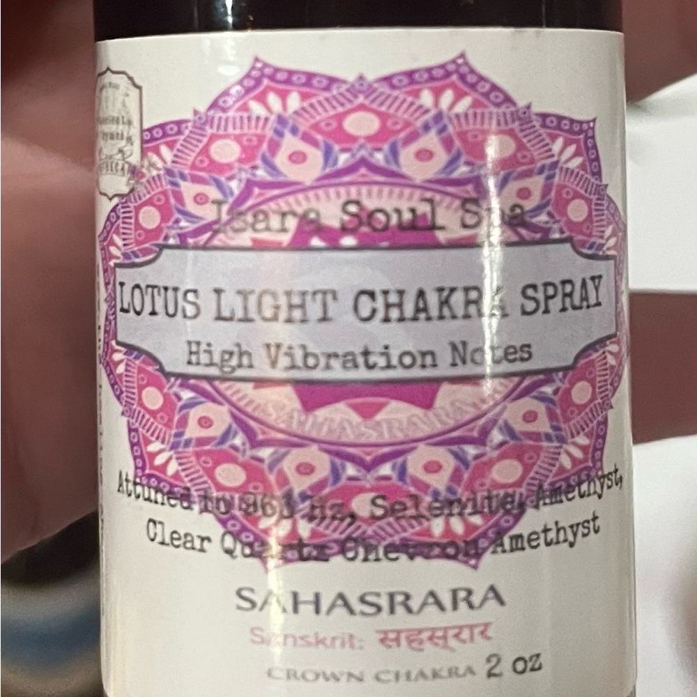 Lotus Light Chakra Spray